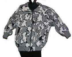 Winona Camo™ Raglan Sleeve Jacket in color way G Snow Camo