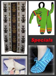 Artisans offer knits and baby clothes at Special Prices
