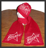 "Snow Traveler" Polaris Cap and Scarf Set