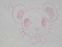 Shastina's Anime sketch of Mister Mouse